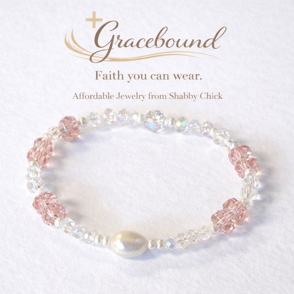 The Kindness Bracelet by Gracebound “Faith you can wear” Fresh water pearl